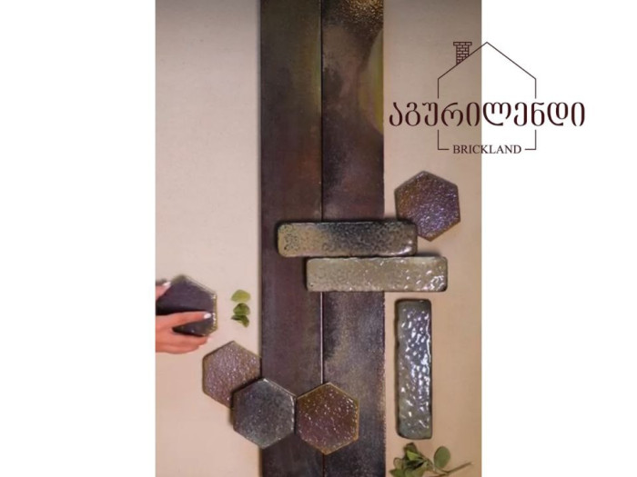 პრემიუმ კლასის ხელნაკეთი მოჭიქული აგური ფენიქსი